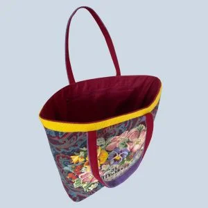 Floral Paisley Tote Bag - Image 3