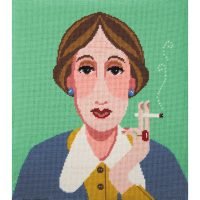 Virginia Woolf needlepoint kit