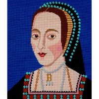 Needlepoint kit of Anne Boleyn