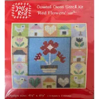 Jolly Red Cross stitch kit