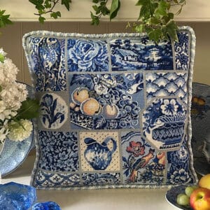 Blue and White China Patchwork - Image 2