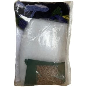 Hyacinth Pansy Herb Pillow - Image 2