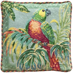 Tropical Parrot needlepoint kit